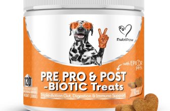 NutriPaw Pre, Pro & Postbiotic Digestive Treats For Dogs – Gut Health, Sensitive