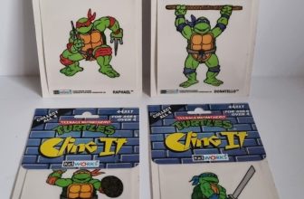 1990 Teenage Mutant Hero Turtles | Kidworks | Cling It | Set Of All 4