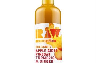 Raw Health Organic Apple Cider Vinegar with Turmeric & Ginger – 500ml