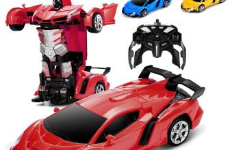 Transformer RC Robot Car Remote Control Kids Boys Toys Gift 2.4Ghz 360° Rotation