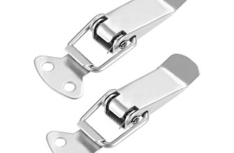 201 Stainless Steel Spring Loaded Toggle Latch Catch Clamp Hasps 72mm, 2 pcs