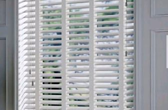 Blinds 2 Go White Faux Wood Venetian Blinds 50mm Slats And Tapers