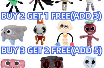 Cute Dandy’s World Scraps Goob Game Plush Anime Figure Doll Cartoon Fluffy Gift-