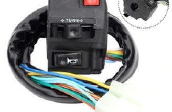 Sturdy Motorcycle Handlebar Switch for Turn Signals and Electric Start