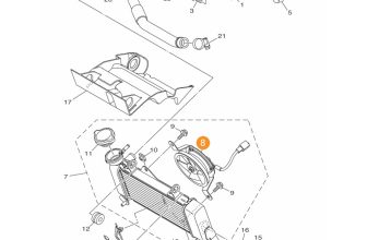 YAMAHA Blower Assy, BK6-E2405-00 OEM YZF125