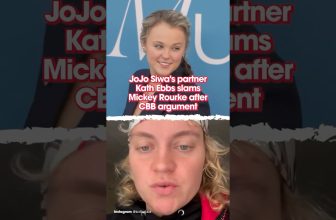 JoJo Siwa’s partner Kath Ebbs slams Mickey Rourke after Celebrity Big Brother fight