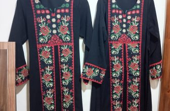 Black Girls Dress ,Machine Embroidery,For Ages 10 And 12 Years,Tow Pleces Nice