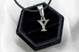 Letter Alphabet Initial Necklace Gold Silver Costume Jewellery vintage Pendant