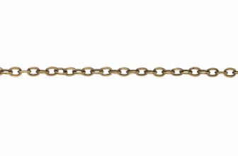 5m 2.2x4mm Bronze Vintage Style Oval Cable Chain For Jewellery Making 006
