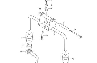 SUZUKI Cover, Front (black), 44171-06G10-291 OEM