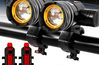 2x 990000Lm Super Bright LED MTB Bike Light Bicycle Front+Rear Lamp Rechargeable