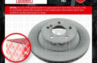 2x Brake Discs Pair Vented Rear 300mm 22162 Febi Set A0004230912 A000423091207