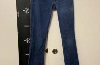 Hudson Jeans Womens 27 Indigo Low Rise Button Waist Rear Flap Pockets Cowgirl