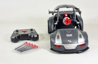 RC Toy Car Bullet Firing Tank Shooting Electric Transformer 2.4g Robot Laser UK