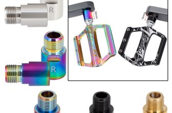 2pcs MTB Road Bike Steel Pedal Extender Spacers Accessories