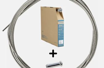 Genuine SHIMANO Inner Gear Cable Derailleur Shifter Stainless Steel Wire & Crimp