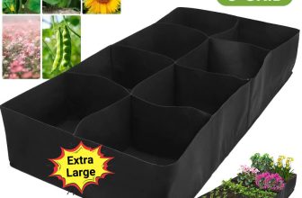 Heavy Duty Fabric Raised Bed Garden Flower Grow Bag For Vegetables Flowers Fruit