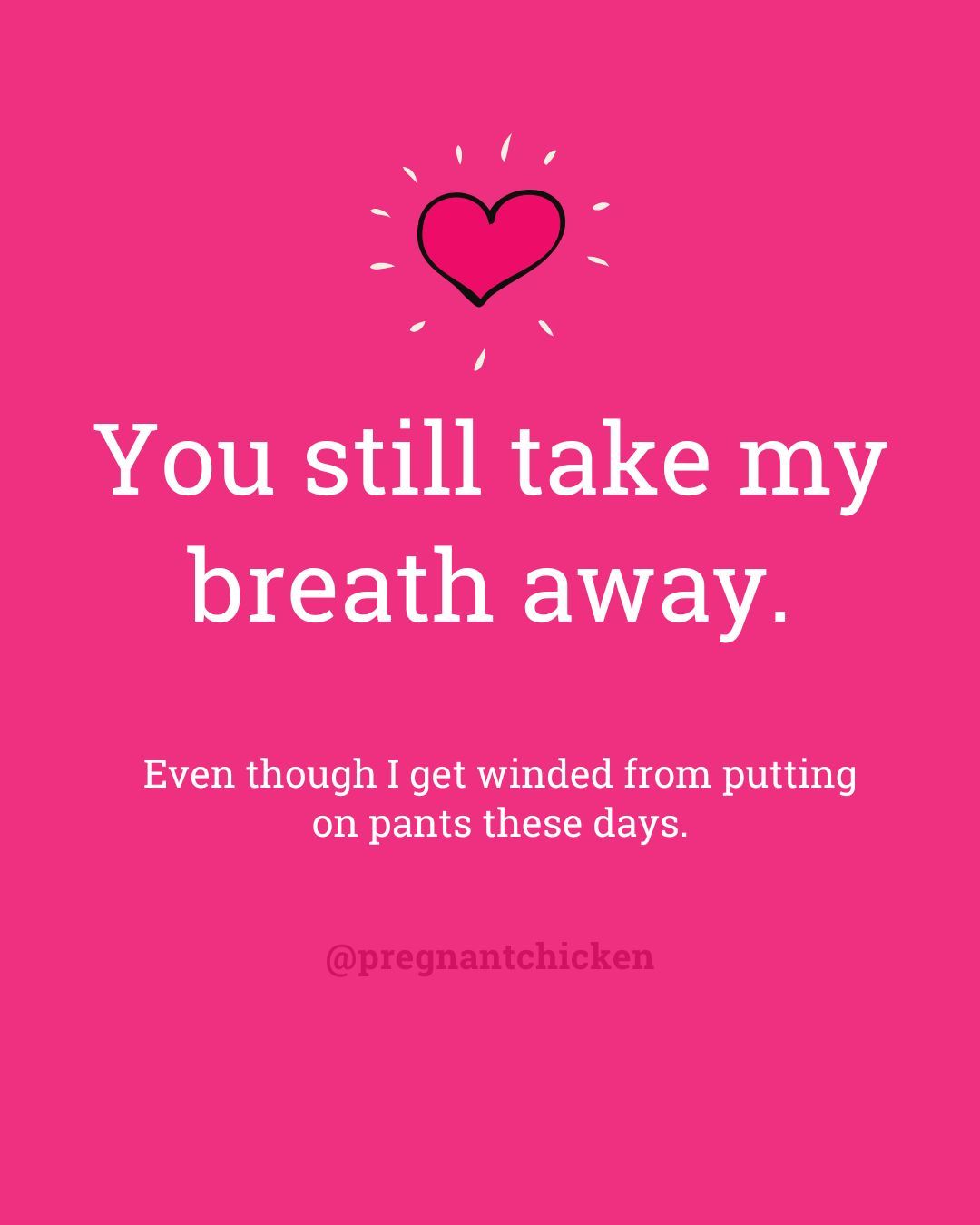 Funny Pregnancy Valentine's Day Notes