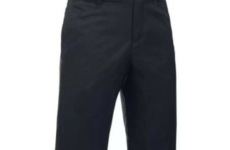 Boys Under Armour Matchplay Golf Shorts, Black, NEW