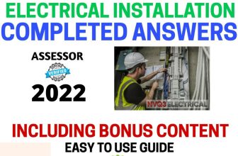 NVQ Level 3 In Electrical Installation 2356 & 2357 Completed Coursework 2024