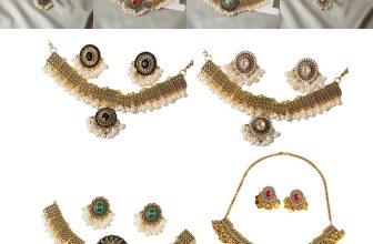 Retro Necklace Earring Set Gifts Gorgeous Elegant Jewelry for Wedding