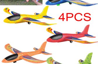 4x Plane Kids Toy Gift Foam Aeroplane Foam Glider Hand Throw Airplane Plane Toy