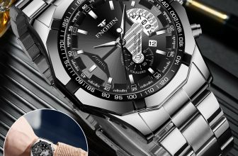 Waterproof Men Quartz Analog Wrist Watch Classic Stainless Steel Business