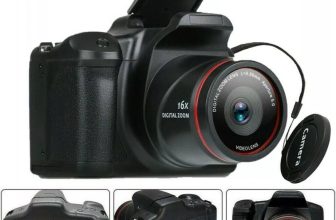 Digital Camera Vlogging Video Camera SLR Camera 2.4 Inch 16x Zoom 1080P Ultra HD
