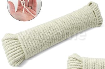 Washing Line Rope Traditional Strong Cotton Rope Clothes Dryer Twine Polley Jute