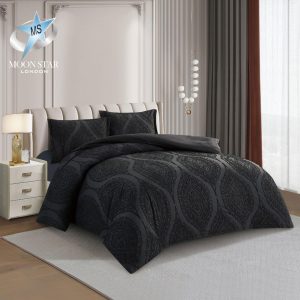 Four piece Premium Embroidered Duvet Cover Quilt Cover Set Bedding Single doub