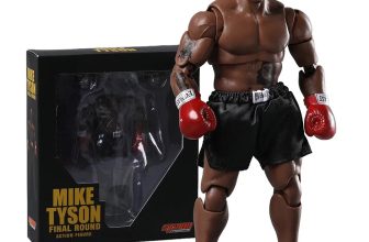 Mike Tyson Figure Boxer with 3 Head Sculpts Toys Boxing Champion Final round UK