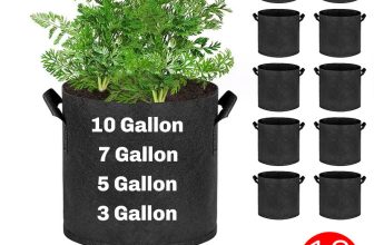 10X Large Plant Grow Bags Potato Fruit Vegetable Garden Planter Growing Bag  UK