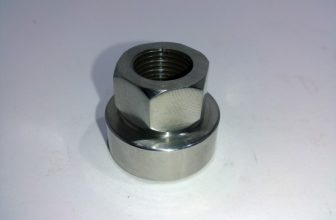 BSA A7 A10 A65 B31 B33 SPINDLE WHEEL NUT QD TYPE STAINLESS STEEL 67-6031 UK MADE