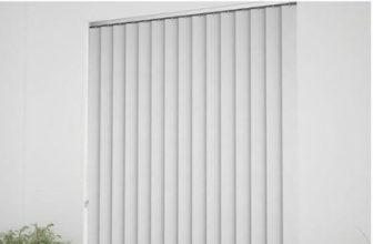 Complete Ready To Go Scroll Budget Vertical Blind Cord & Chain Operation 3.5″