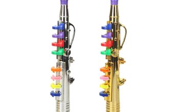 Saxophone Educational Toy Musical Instruments for Party Ages 3+ Children
