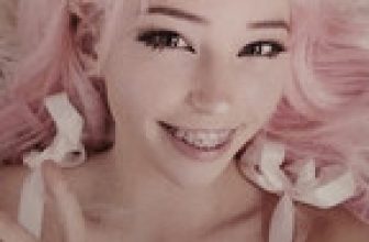 Belle Delphine metal hanging wall sign