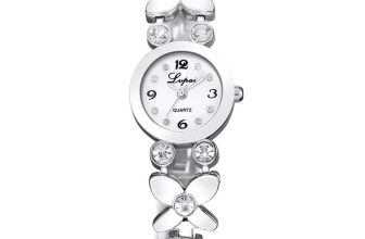 Womens Quartz Luxury Wrist Watch – Silver