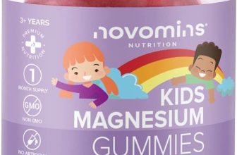 Kids Magnesium, Sleep And Iron Gummies Children Supplements Vitamins Novomins 30