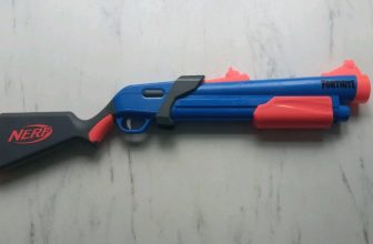 Nerf Fortnite Mega Pump Action Shotgun Blaster Gun Blue Big Toy Free UK Post