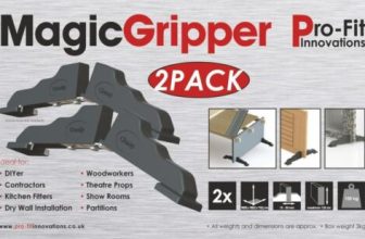 Adjustable Door Clamp Magic Gripper  Profession Pro-fit Innovations pack of 1 pr
