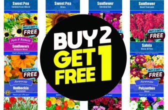 Flower Seeds UK Grow Your Own Outdoor Plants Borders | Over 80 varieties