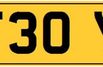 YT INITIALS  Private CHERISHED Registration Number Plate  YT