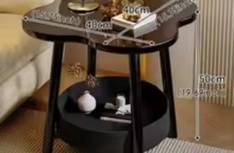 Bedroom Bedside Table Floral Coffee Table Storage Shelf Furniture Home Decor UK