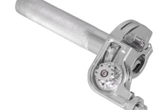 Car CNC Aluminum Throttle Grips 22mm/0.87in Motorcycle Handlebar Parts For