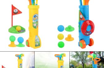 Kids Golf Clubs Set, Outdoor Sports Toy, Toddler Golf Game, Kids Party Favors