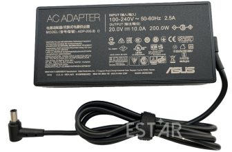 200W Laptop AC Adapter Power Supply for ASUS ROG Zephyrus G14 GA401QH-211.ZG14BL