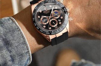 Luxury Sport Waterproof Multifunction Quartz Analog Luminous Watch For Men Band