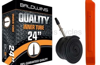 Baldwins 24 x 1.95 Bike Cycle Inner Tube Presta French Valve + FREE TYRE LEVER