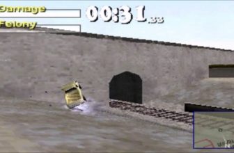 Driver 2 PS1: Beat the Train (Cheats used)