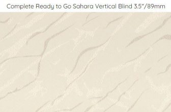 Complete Ready To Go Sahara Quality Vertical Blind Cord & Chain Operation 3.5″